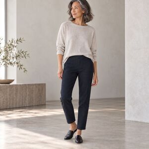 Eileen Fisher Side Zip Jean Denim Pant Size Small NWOT
